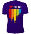 Teниска I love techno #2104