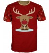 Teниска Red Christmas Deer #5044